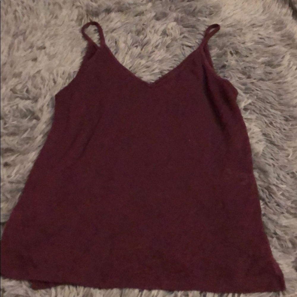 Maroon Tank Top